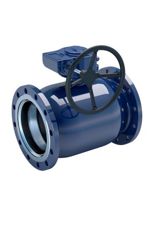Ventilis rutulinis flanšinis su reduktoriumi 104xx1 serija